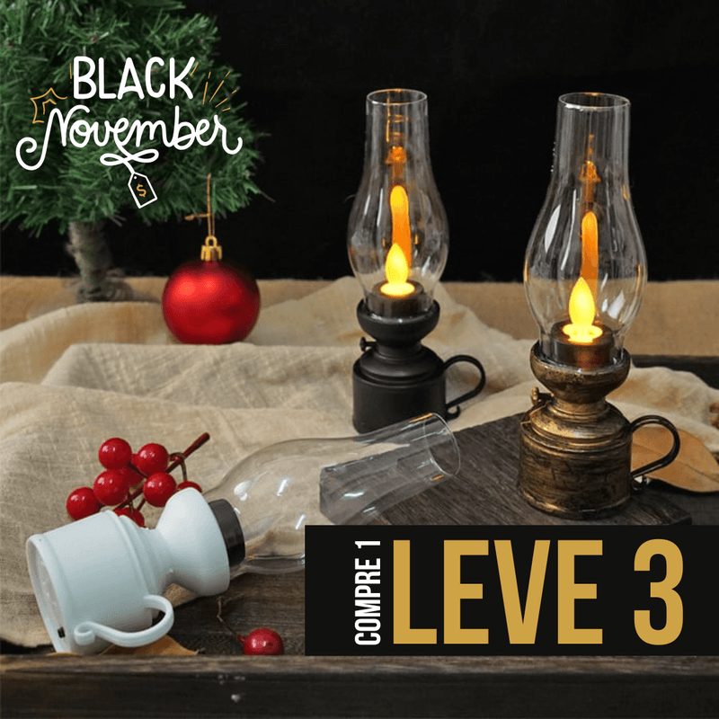 Candeeiro Classic LED™ [Compre 1 & Leve 3] - Nuvem Lar